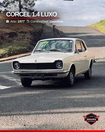 FORD CORCEL 1.4 LUXO 8V GASOLINA 2P MANUAL FORD CORCEL 1.4 LUXO 8V GASOLINA 2P MANUAL